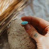 Anklet in Turquoise Mountain Turquoise