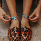 Anklet in Egyptian Turquoise