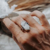 White Buffalo Ring (Size 9)