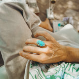 Hubei Turquoise Ring (Size 6.5)