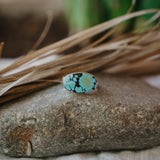 Horizontal Ring in Hubei Turquoise (Size 8)