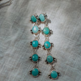 Drip Earrings in Kingman Turquoise