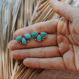 Ear Crawlers in Kingman Turquoise