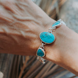 Stepping Stone Bracelet in Sonoran Gem Turquoise