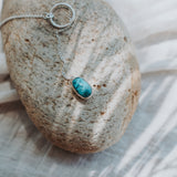 The Dainty Lariat in Sonoran Gem Turquoise