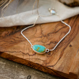 Out West Adjustable Bracelet in Royston Turquoise