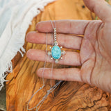 Pendant in Whitewater Turquoise