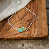 Out West Adjustable Bracelet in Royston Turquoise