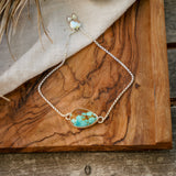 Out West Adjustable Bracelet in Royston Turquoise