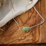 Out West Adjustable Bracelet in Royston Turquoise