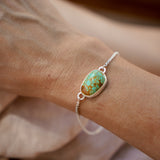 Out West Adjustable Bracelet in Royston Turquoise