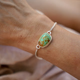 Out West Adjustable Bracelet in Royston Turquoise