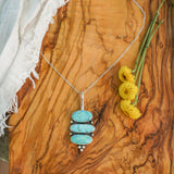 Pendant in Whitewater Turquoise