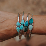 The Westbound Cuff in Hubei Turquoise