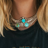 Statement Choker in Sonoran Mountain Turquoise