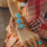 Curb Chain Bracelet in Sonoran Mountain Turquoise