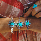 Curb Chain Bracelet in Sonoran Mountain Turquoise