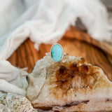 Sonoran Mountain Turquoise Ring (Size 8.5)