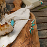 Neck Cuff in Campitos Turquoise