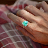 Sonoran Mountain Turquoise Ring (Size 8.25)