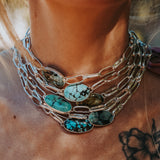 Daydreamer Choker in Hubei Turquoise