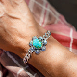 Curb Chain Bracelet in Sonoran Mountain Turquoise