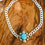 Statement Choker in Sonoran Mountain Turquoise