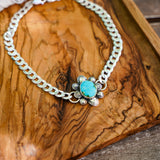 Statement Choker in Sonoran Mountain Turquoise