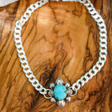 Statement Choker in Sonoran Mountain Turquoise