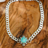 Statement Choker in Sonoran Mountain Turquoise