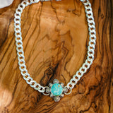 Statement Choker in Sonoran Mountain Turquoise