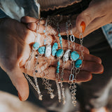 Anklet in Egyptian Turquoise