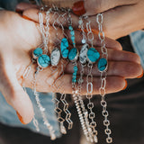 Anklet in Egyptian Turquoise