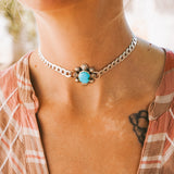 Statement Choker in Sonoran Mountain Turquoise