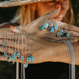 Dainty Lariat in Turquoise Mountain