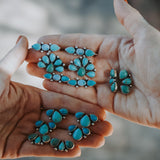 Ear Crawlers in Kingman Turquoise