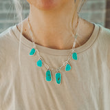 Charm Necklace in Tyrone Turquoise