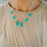 Charm Necklace in Tyrone Turquoise