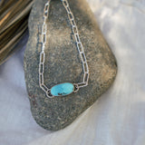 Anklet in Nevada Fox Turquoise