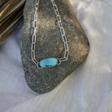 Anklet in Nevada Fox Turquoise