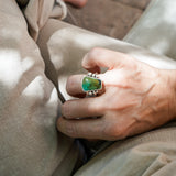 Hubei Turquoise Ring (Size 8.5)