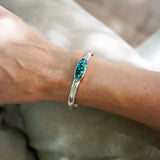 Stacking Cuff in Hubei Turquoise