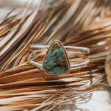 Statement Cuff in Blackjack Turquoise