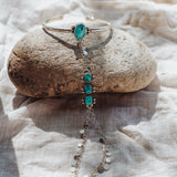 Hand Chain in Kingman Turquoise