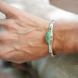 Stacking Cuff in Hubei Turquoise