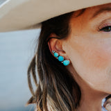 Ear Crawlers in Campitos & Prince Turquoise