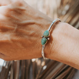 The Westbound Cuff in Kingman Turquoise