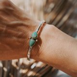 The Westbound Cuff in Kingman Turquoise