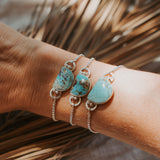 The Out West Adjustable Bracelet in Sandhill Turquoise