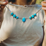 Necklace in Campitos Turquoise